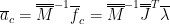 $$ \overline{a}_c =  \overline{\overline{M}}^{-1}\overline{f}_c = \overline{\overline{M}}^{-1}\overline{\overline{J}}^{T} \overline\lambda $$